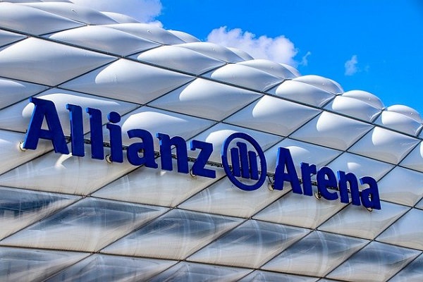 Allianz Arena, Allianz Aktie, Allianz Dividende 2022, deutsche Aktien 2022