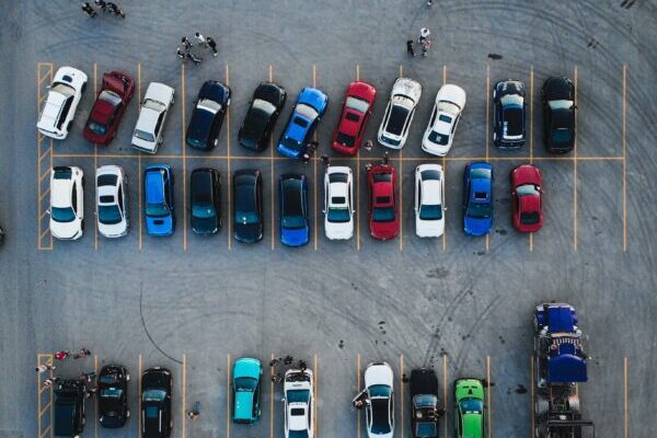 Parkplatz, Autos, Autofahren