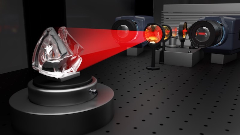 3D-Sensor, Fraunhofer, Laser, Messung
