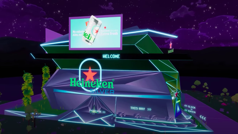 Heineken, Metaverse, Decentraland