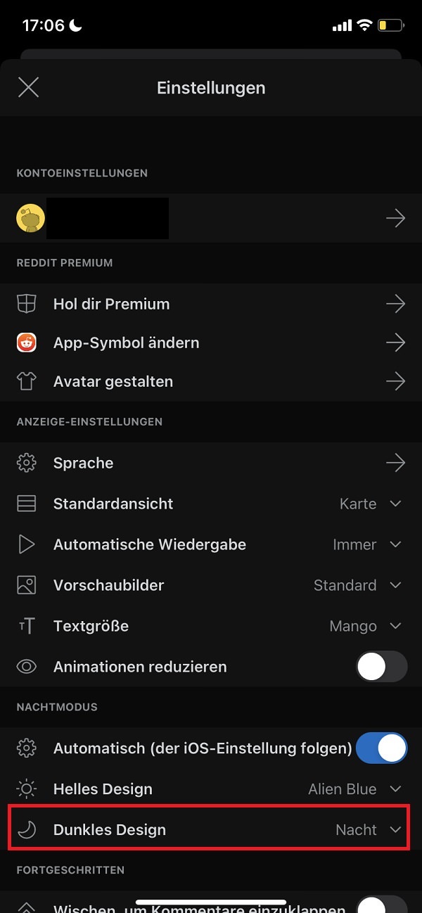 Reddit Dark Mode aktivieren, Reddit Nachtmodus aktivieren