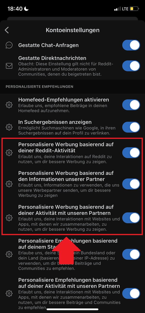 Reddit Tracking deaktivieren, Reddit Ad Tracking deaktivieren, Reddit Werbung deaktivieren, Reddit Tracker verbieten