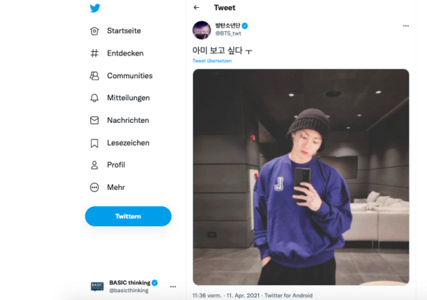 meistgeklickten Tweets