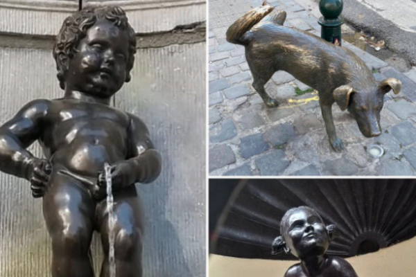 Mannekin Pis, Brüssel, Instagram 