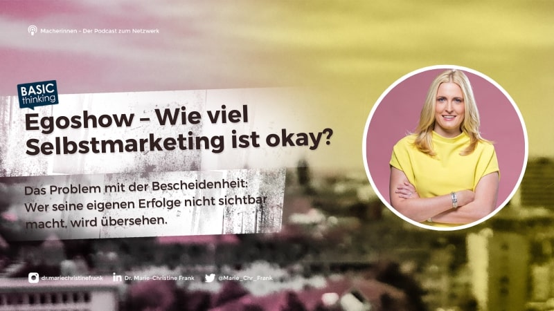 Selbstmarketing, Egoshow, Selbstvermarktung, Eigenmarketing