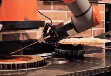 Roboter Pizzeria, Roboter, Pizza,