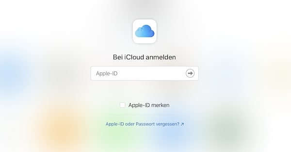 gelöschte Kontakte wiederherstellen, iPhone, iCloud