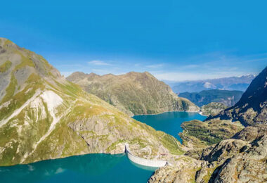 Wasserbatterie, Pumpspeicherkraftwerk, Laufwasserkraftwerk, Schweiz