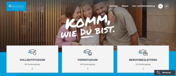 Fernstudium, Hochschule Fresenius