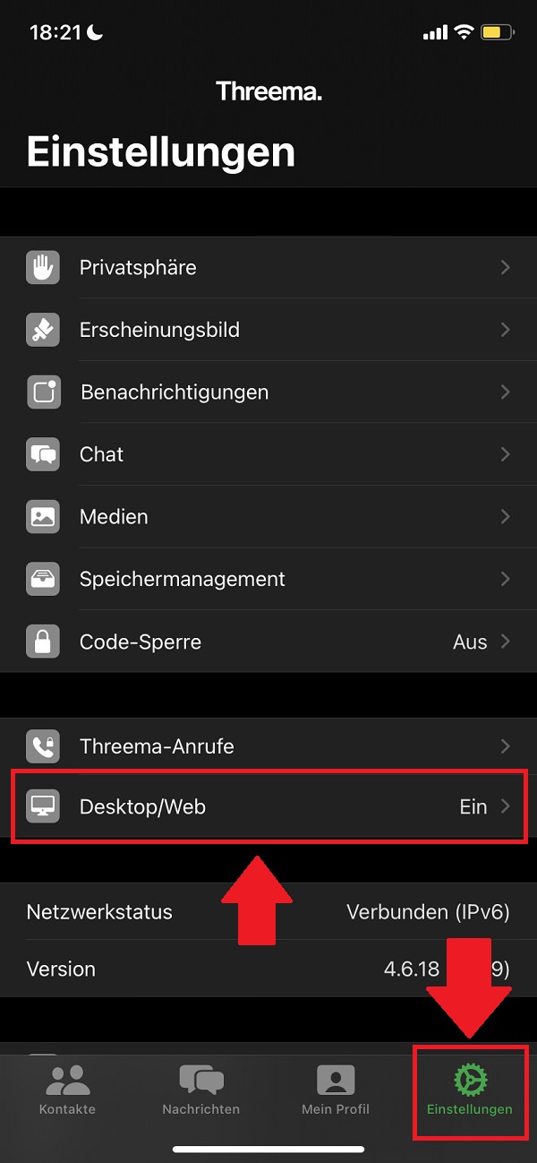 Threema Web App, Web Threema, Threema Desktop, Threema PC