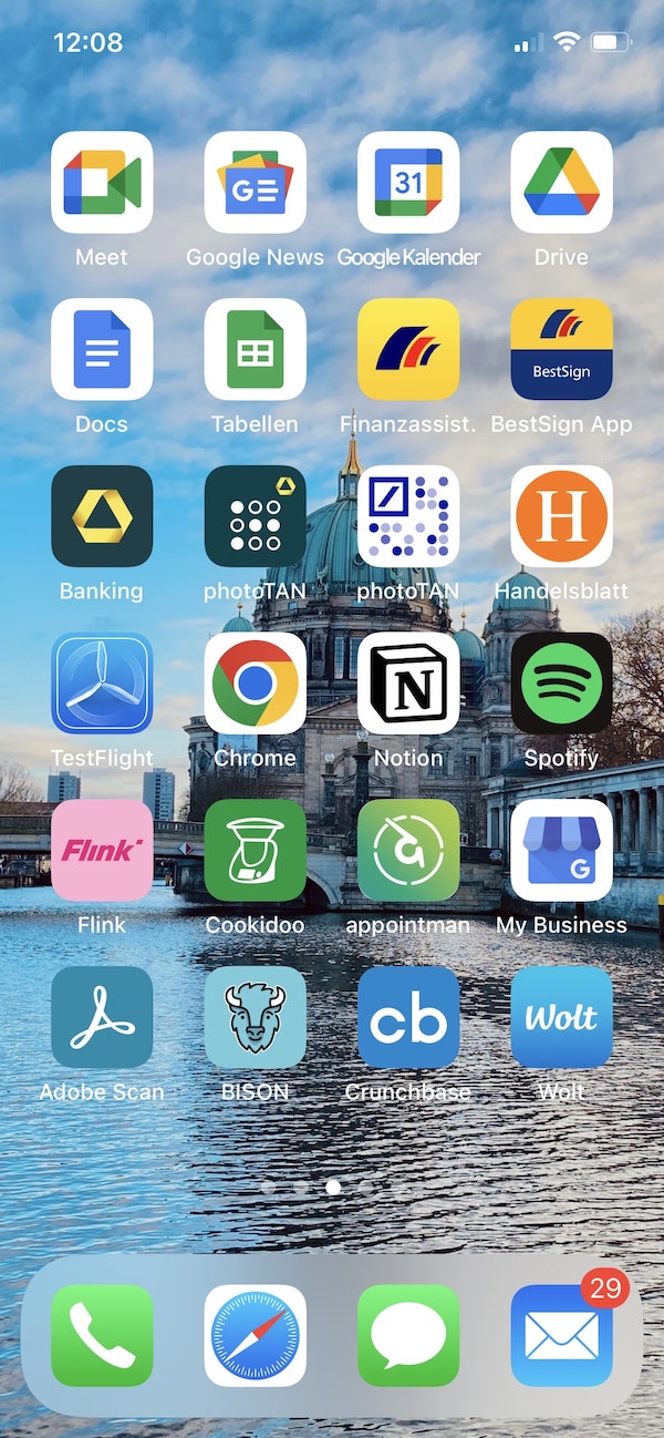 Urbify, Homescreen, Benedikt Stolze