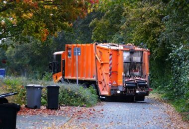 Müllauto, Müllabfuhr Funklöcher, Brandenburg, Netzabdeckung