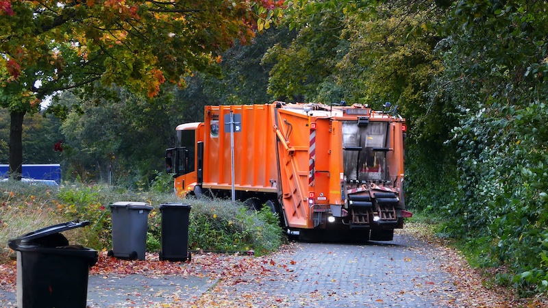 Müllauto, Müllabfuhr Funklöcher, Brandenburg, Netzabdeckung