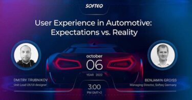 Webinar User Experience in der Automobilbranche Softeq