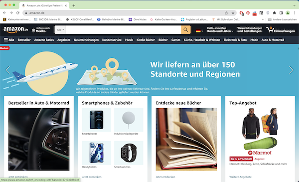 Onlineshops, umsatzstärkste Onlineshops, Netto-Erlös, Euro, Konsum, E-Commerce, Internet, Website, Einkaufen, Shopping, Produkte, Versandhandel