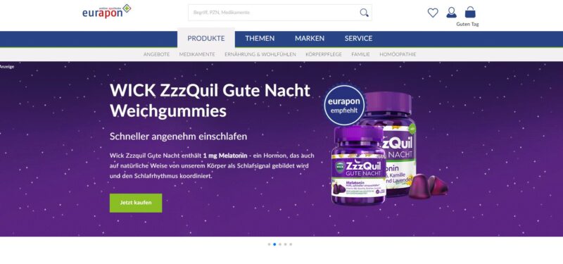 Online Apotheken, Medizin, Gesundheit, E-Commerce, Deutschland, Kunden, Service