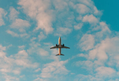 Emissionsausgleich, CO2-Ausgleich, Airlines, Flugzeug, Himmel, Nachhaltigkeit