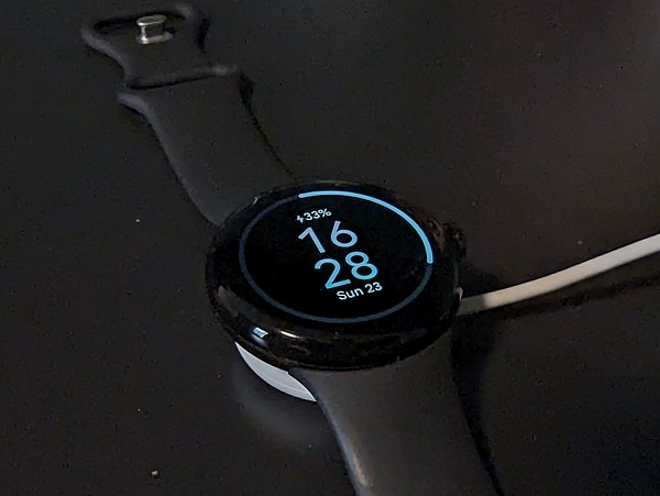 Google Pixel Watch Akkulaufzeit