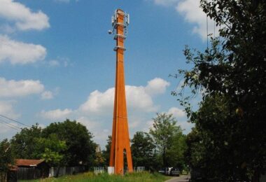 nachhaltige Mobilfunkmasten, Vantage Towers, Mobilfunk, Vodafone, Mobilfunkmasten Holz, Funkturm Holz