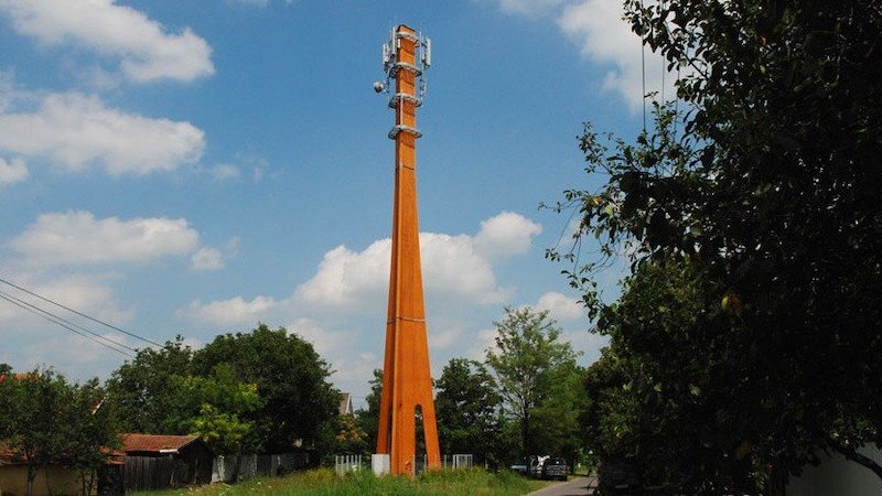 nachhaltige Mobilfunkmasten, Vantage Towers, Mobilfunk, Vodafone, Mobilfunkmasten Holz, Funkturm Holz