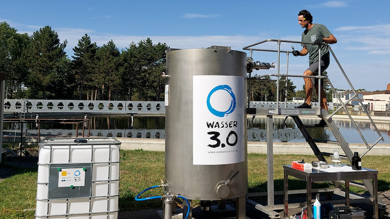 Mikroplastik, Wasser 3.0, Tank, Start-up