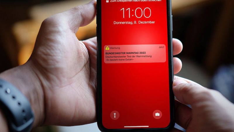 Cell Broadcast, Mobilfunk, Katastrophenwarnung, Frühwarnsystem, bundesweiter Warntag