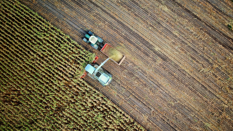 Landwirtschaft, Land, Bauer, Traktor, Sensoren, Wasserverbrauch, Nachhaltigkeit