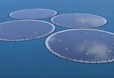 Schwimmende Solaranlage China, Ocean Sun, Solar, Nachhaltig, Offshore-Solaranlage
