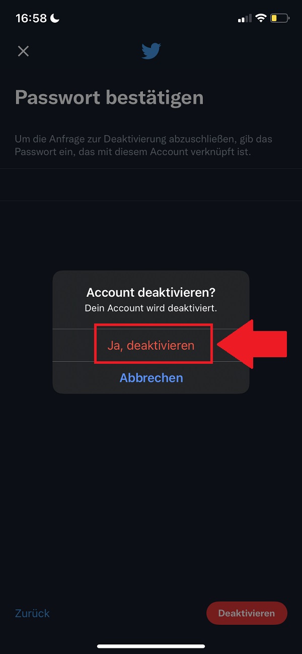Twitter Account löschen, Twitter Acc löschen, Twitter deaktivieren, Twitter Account deaktivieren