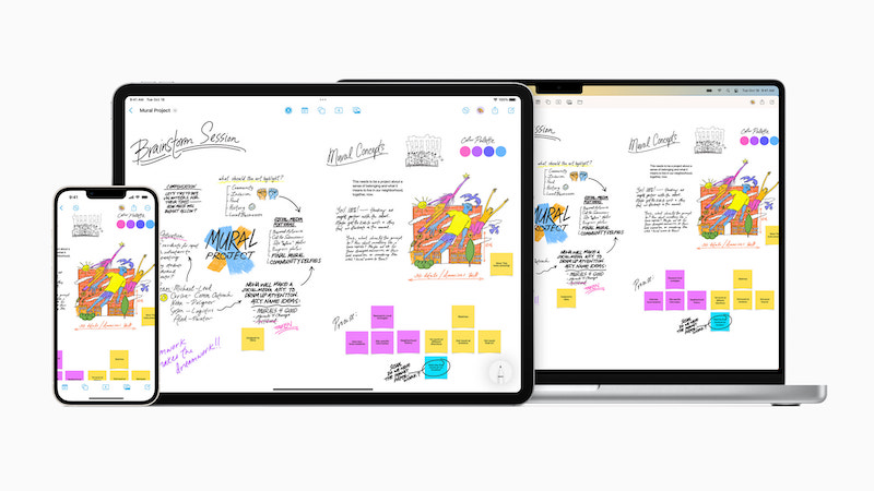 This is how the new creative app from Apple works