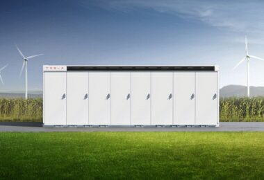 Tesla Megapacks, Batteriespeicher, Energiespeicher, Belgien, Lessines