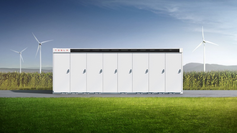 Tesla Megapacks, Batteriespeicher, Energiespeicher, Belgien, Lessines