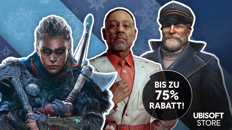 Ubisoft Winter Sale – Huge discounts on all top titles and an additional 10 euro extra discount [Anzeige]