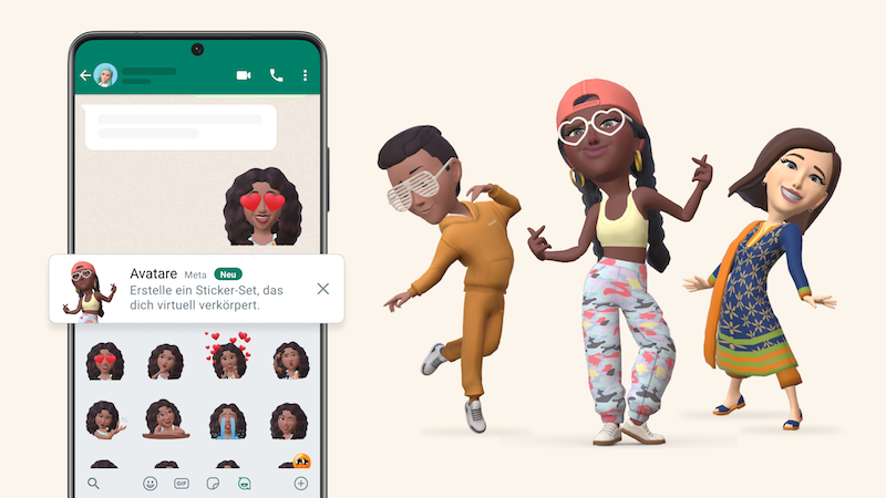 How to create avatars on WhatsApp