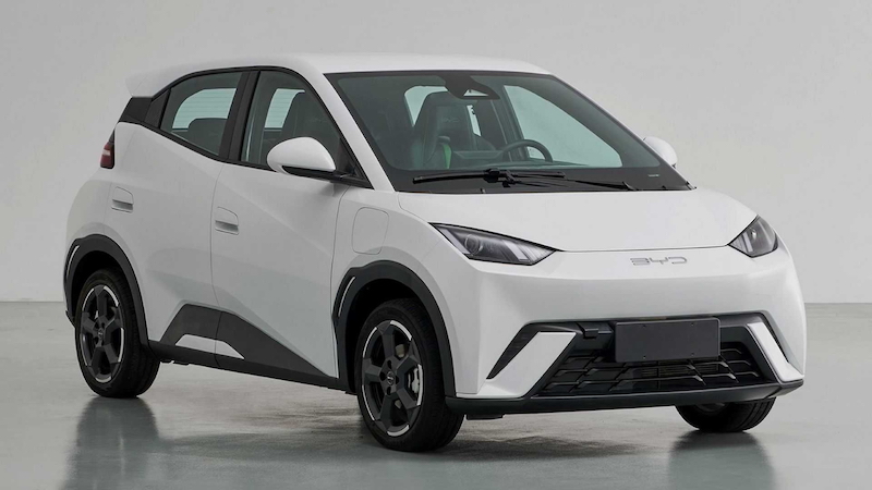 This electric car costs less than 10,000 euros