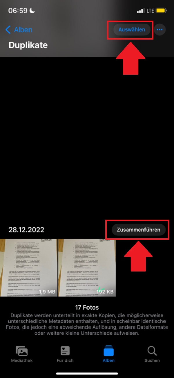 iPhone Einstellungen, doppelte Fotos, Duplikate iOS 16, Duplikate Fotos iOS 16, iOS 16 Duplikate