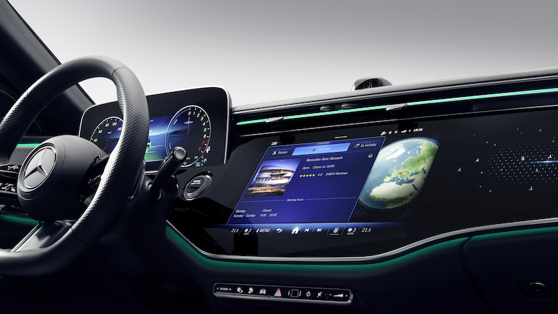 Mercedes integrates Google Maps into its vehicles