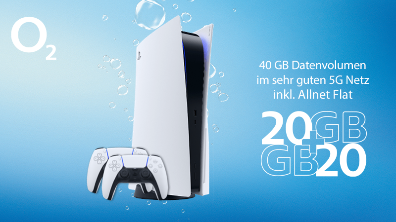 40 GB + PlayStation 5 for 14.32 euros per month [Ad]