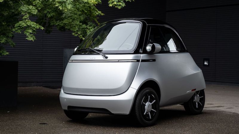 Mini electric car Microlino can now be ordered in Germany