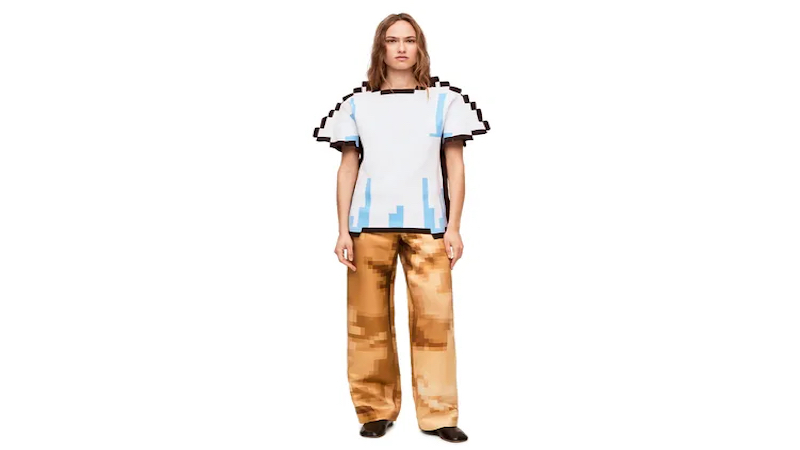 Pixel-Kollektion, Pixel-Outfit, Mode, Pixel, Minecraft, Loewe