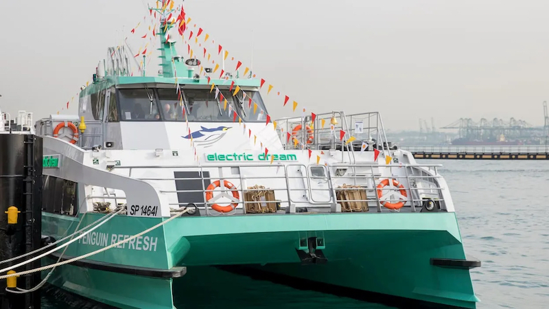 Shell launches first zero-emissions passenger ferry