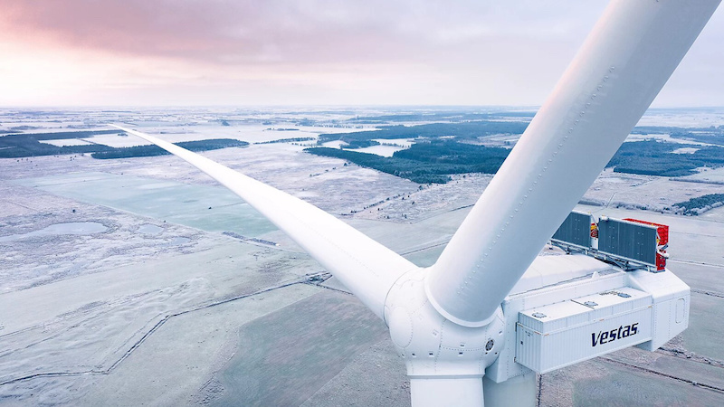 Vestas record-breaking wind turbine delivers full power for the first time