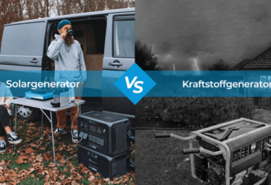 Solargeneratoren vs. Kraftstoffgeneratoren Bluetti