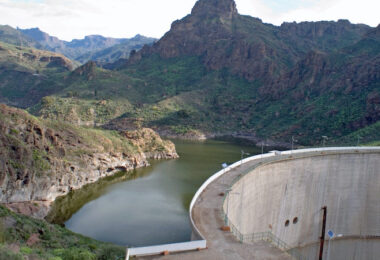 Wasserbatterie, Gran Canaria, Soria Damm, Wasserkraft