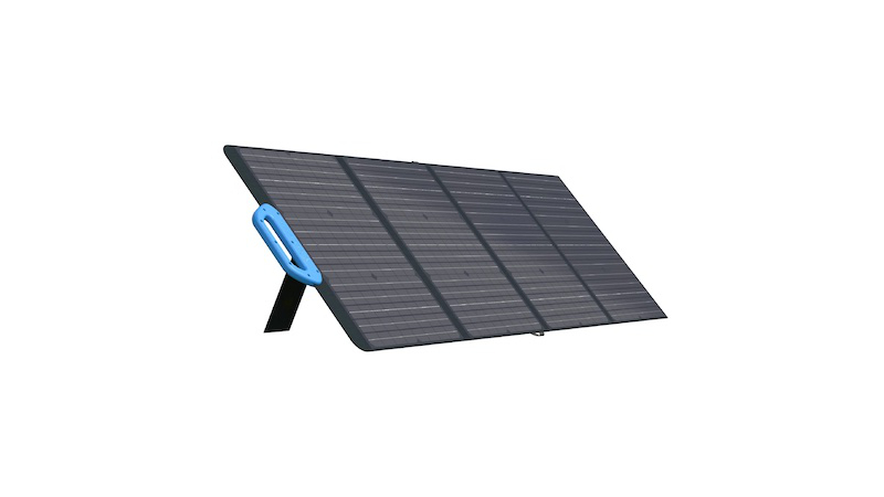 What can the foldable solar panel do?