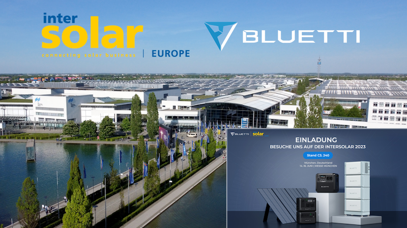 Bluetti auf der Intersolar Europe 2023