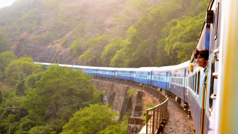 Ecosia Trains, Zug, Bahn, Nachhaltigkeit, Internet, Suchmaschine, Bahn fahren, Umwelt, Umweltschutz, Klima, Grün