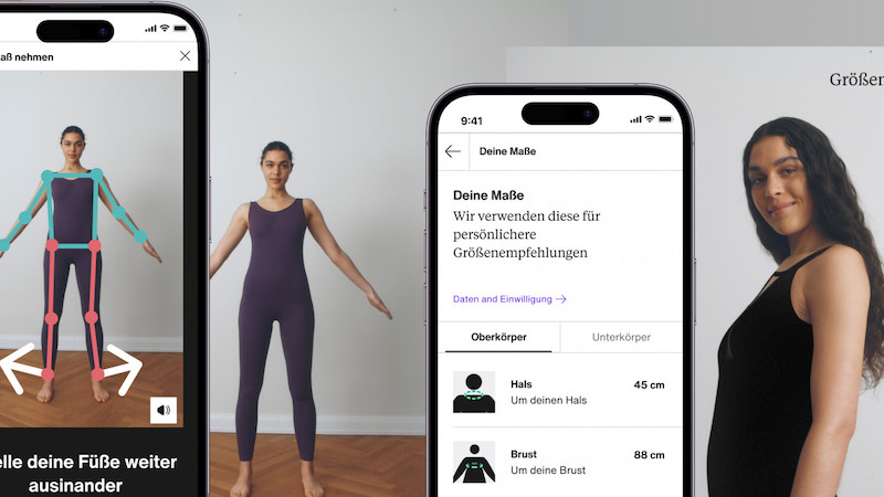 Zalando wants to polish its image with size recognition via smartphone