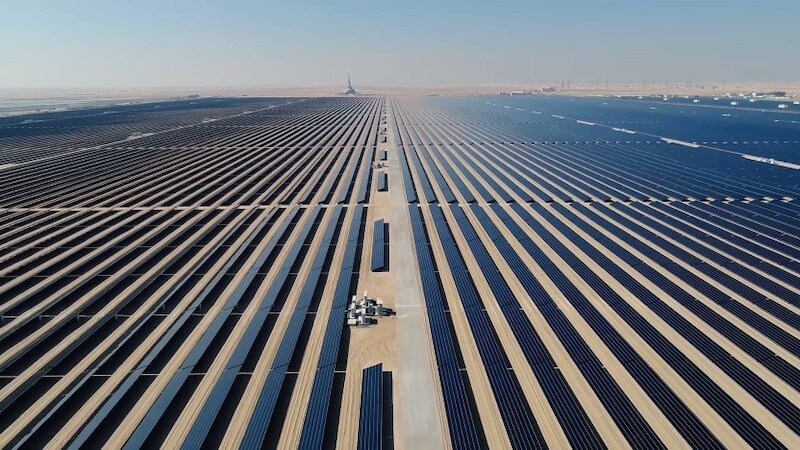 größte Solaranlage, Dubai, Solarpark, Solar, Solaranlage, Wasserstoff, Vereinigte Arabische Emirate