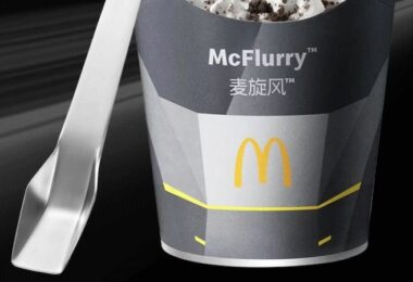 Tesla McDonald´s Löffel, Elon Musk, China, Werbung, Marketing, Werbekampagne, McFlurry